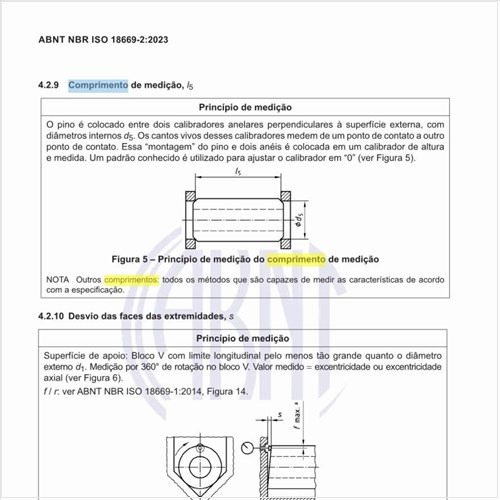 Qual é o comprimento de medição?