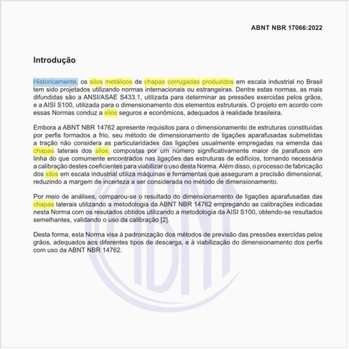 Como historicamente, os silos metálicos de chapas corrugadas vêm sendo produzidos no Brasil?