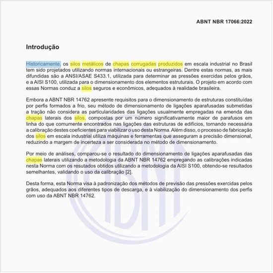 Como historicamente, os silos metálicos de chapas corrugadas vêm sendo produzidos no Brasil?