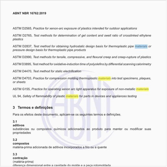 O que é o material reprocessado?