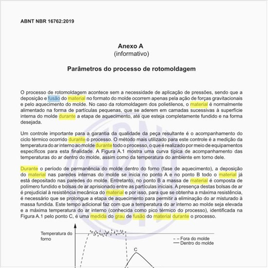 Como pode ser representada a medida do grau de fusão do material durante o processo?