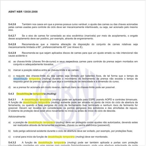 O que é a desabilitação temporária (muting)?