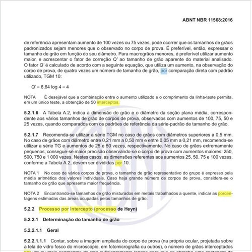 O que é o processo por intercepto (processo de Heyn)?