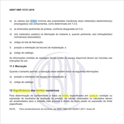 Qual a significância dos limites numéricos?