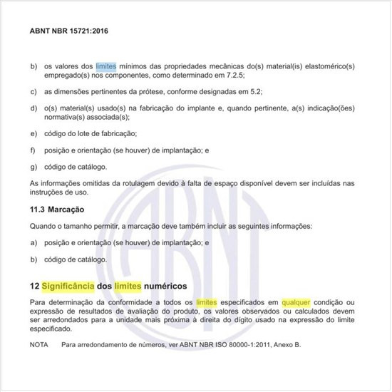 Qual a significância dos limites numéricos?