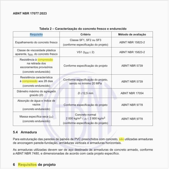 Quais são os requisitos de projeto?