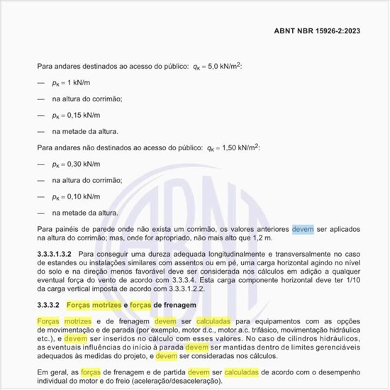 Como devem ser calculadas as forças motrizes e forças de frenagem?