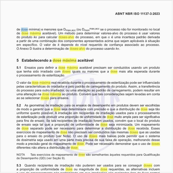 Como estabelecer a dose máxima aceitável?