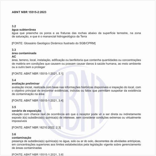 O que é uma área contaminada (AC)?