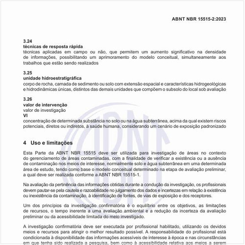 Quais as etapas da avaliação de um passivo ambiental?