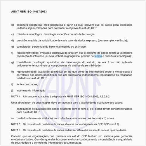 O que é o limite de tempo para os dados?