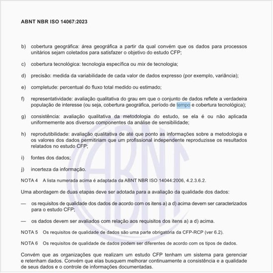 O que é o limite de tempo para os dados?