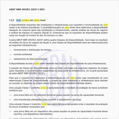 Como são os data centers em único local?