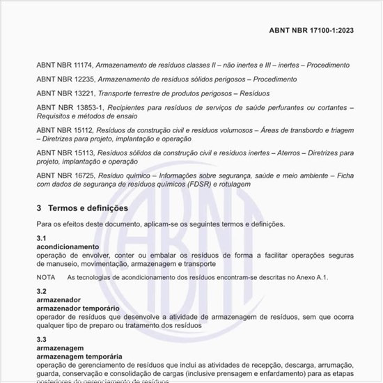 O que é a armazenagem?