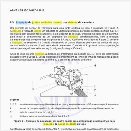 Como executar a inspeção de juntas soldadas usando um sistema de varredura?