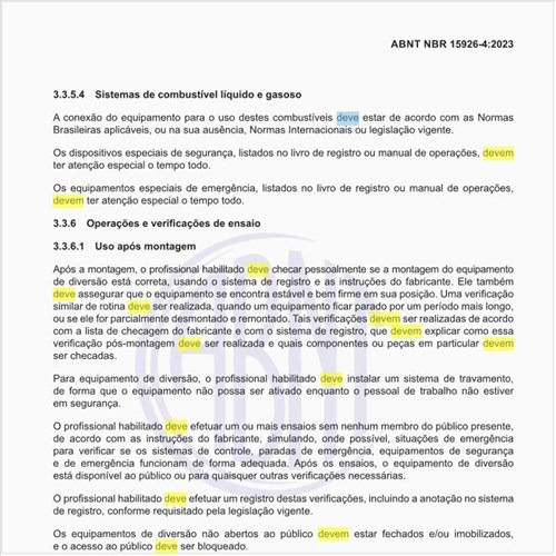 Como deve ser feita a verificação diária e ensaio?