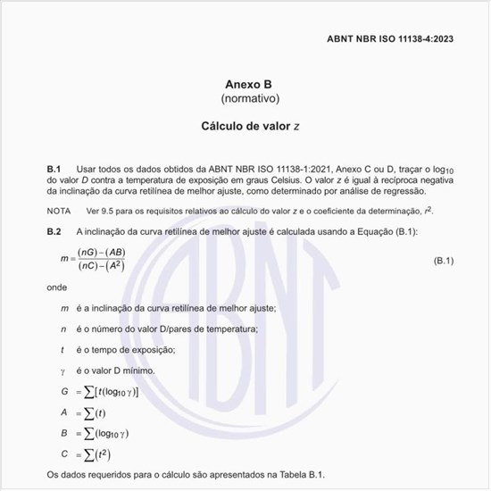 Como fazer o cálculo do valor dos organismos de ensaio na suspensão (z)?