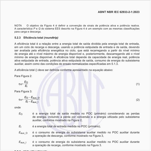 O que pode ser definida como a vida útil estimada da EESS?