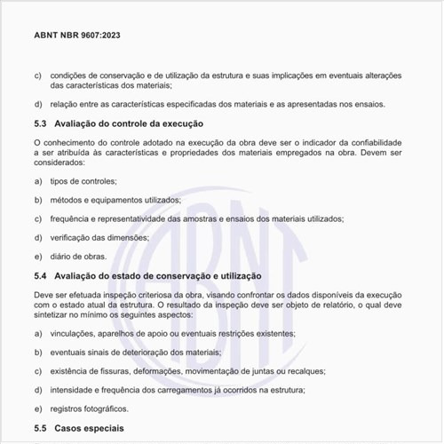 Como devem ser executadas as investigações sobre o projeto estrutural?