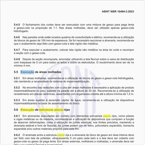 Como fazer a execução de estruturas pouco rijas?