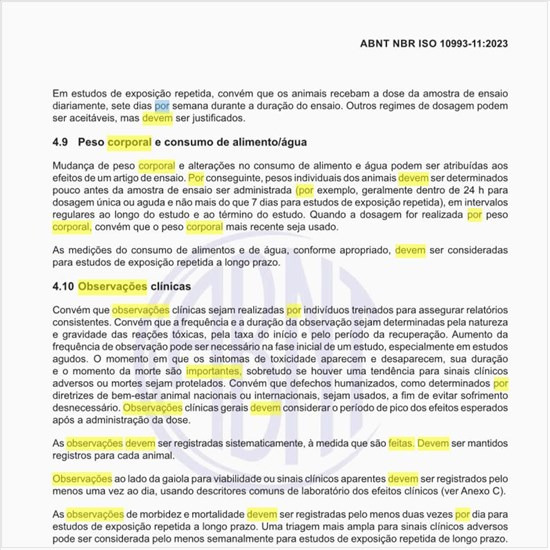 Por que devem ser feitas as observações clínicas?