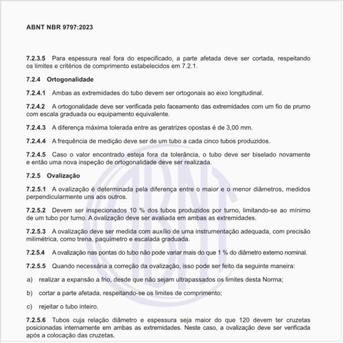 O que representa a ortogonalidade e a ovalização?