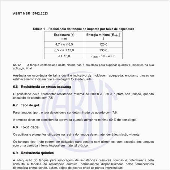 Como conhecer a resistência química dos tanques?