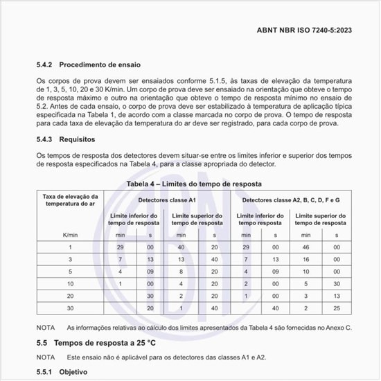 Quais devem ser os limites do tempo de resposta?