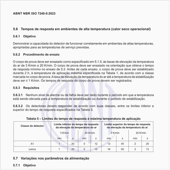 Quais são as variações nos parâmetros da alimentação?