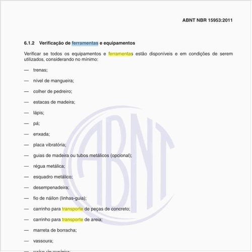 Por que se deve fazer a verificação das ferramentas e equipamentos?