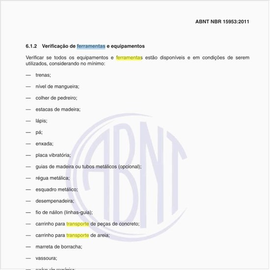 Por que se deve fazer a verificação das ferramentas e equipamentos?