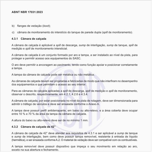 Onde é aplicada a câmara de calçada?