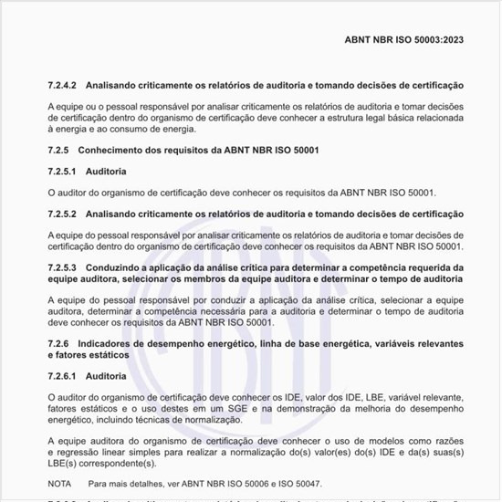 Quais os indicadores de desempenho energético, linha de base energética, variáveis relevantes e fatores estáticos os auditores devem conhecer?