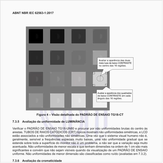 Como deve ser feita a avaliação da cromaticidade?