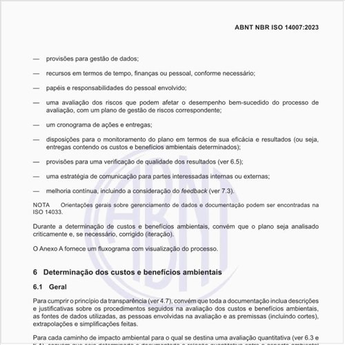 Como fazer a distinção dos custos e benefícios ambientais internos e externos?
