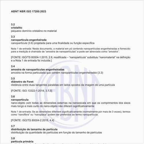 O que é uma nanopartícula engenheirada?