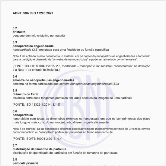 O que é uma nanopartícula engenheirada?