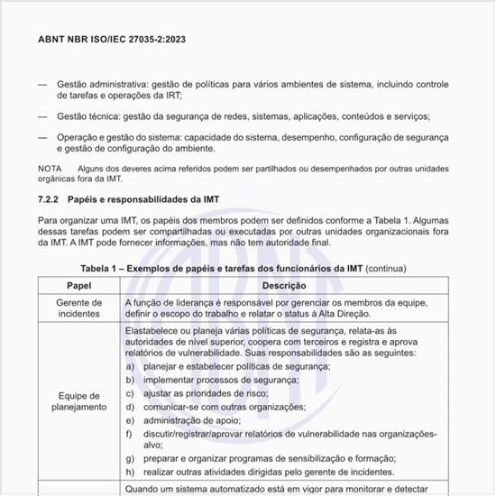 Qual o exemplo dos tipos de pessoal, a variedade de cargos e as tarefas para vários cargos que podem ser necessários para uma equipe de gestão de incidente (IMT)?
