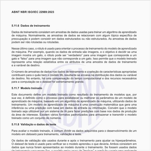 O que consistem os dados de treinamento?