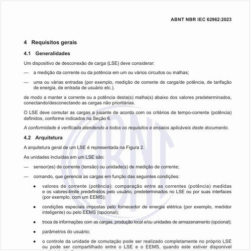 Qual é a arquitetura geral do LSE?