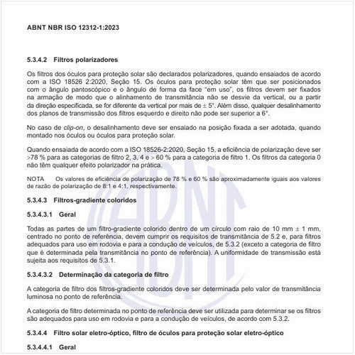 Quais são os parâmetros para os filtros-gradiente coloridos?