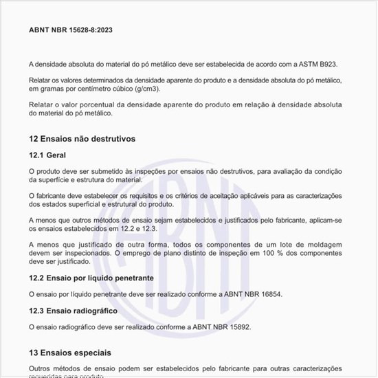 Quais são as inspeções por ensaios não destrutivos?