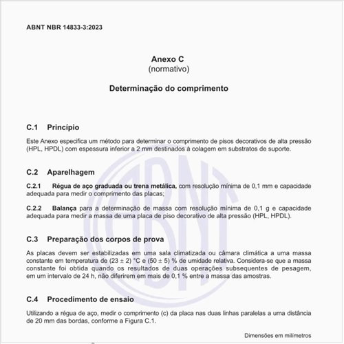 O que fazer para a determinação do comprimento?