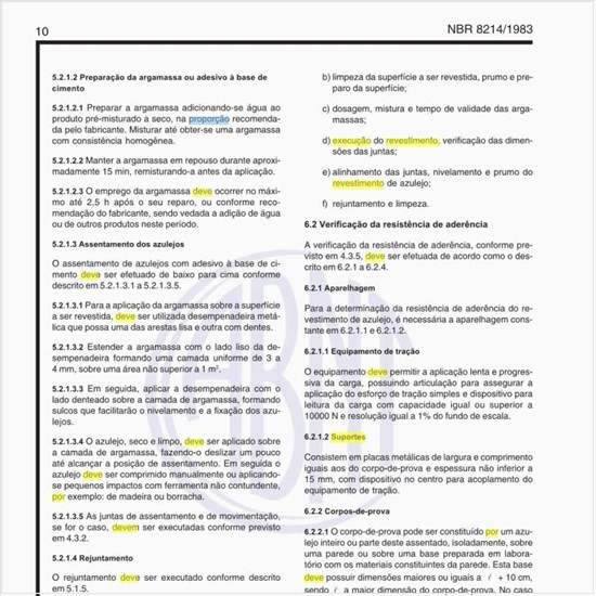 Por que a execução do revestimento deve ser inspecionada nas suas diferentes fases?