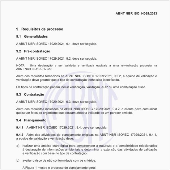 Quais são os requisitos de processo?
