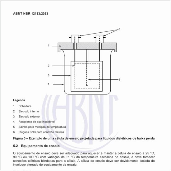 Qual é o instrumento de medição para permissividade e tangente delta?