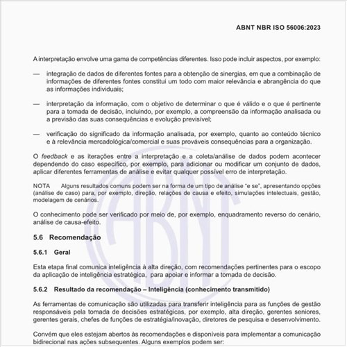 Como se caracteriza a etapa de recomendação?