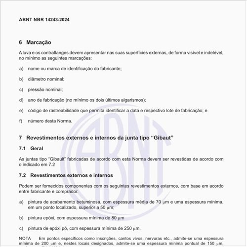 Quais são os revestimentos externos e internos desse tipo de produto?