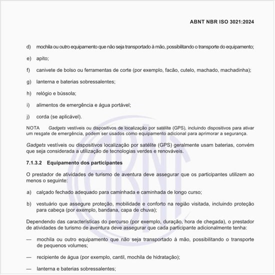 A respeito da manutenção, limpeza e higienização de equipamentos, o que o prestador de atividades de turismo de aventura deve fazer?