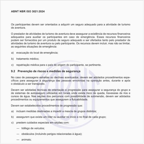 Como realizar a prevenção de riscos e medidas de segurança?